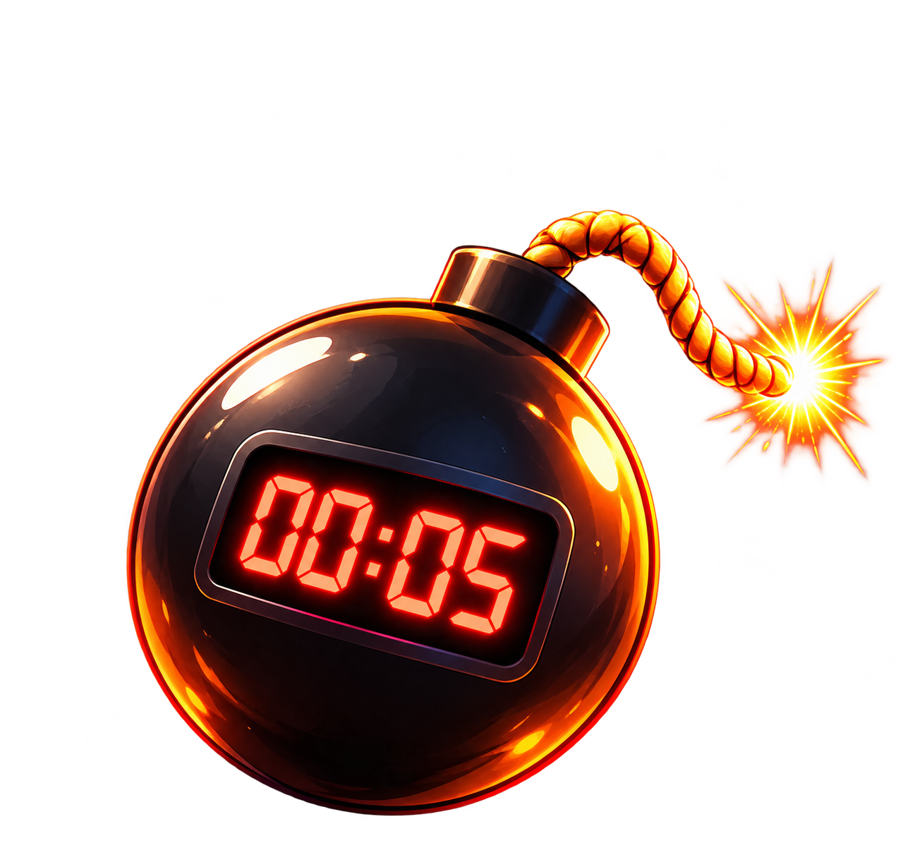 5 Seconds countdown bomb